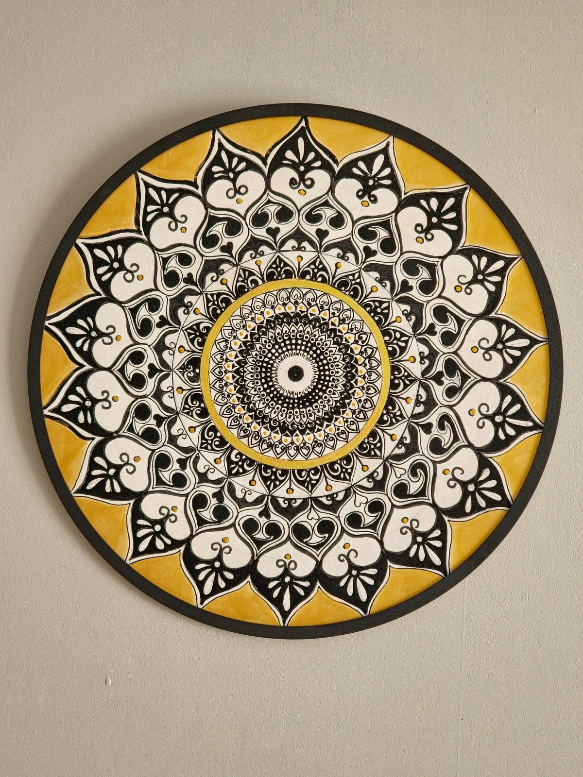 "Divine Circles: Flourish Hand Drawn Mandala" Paintings