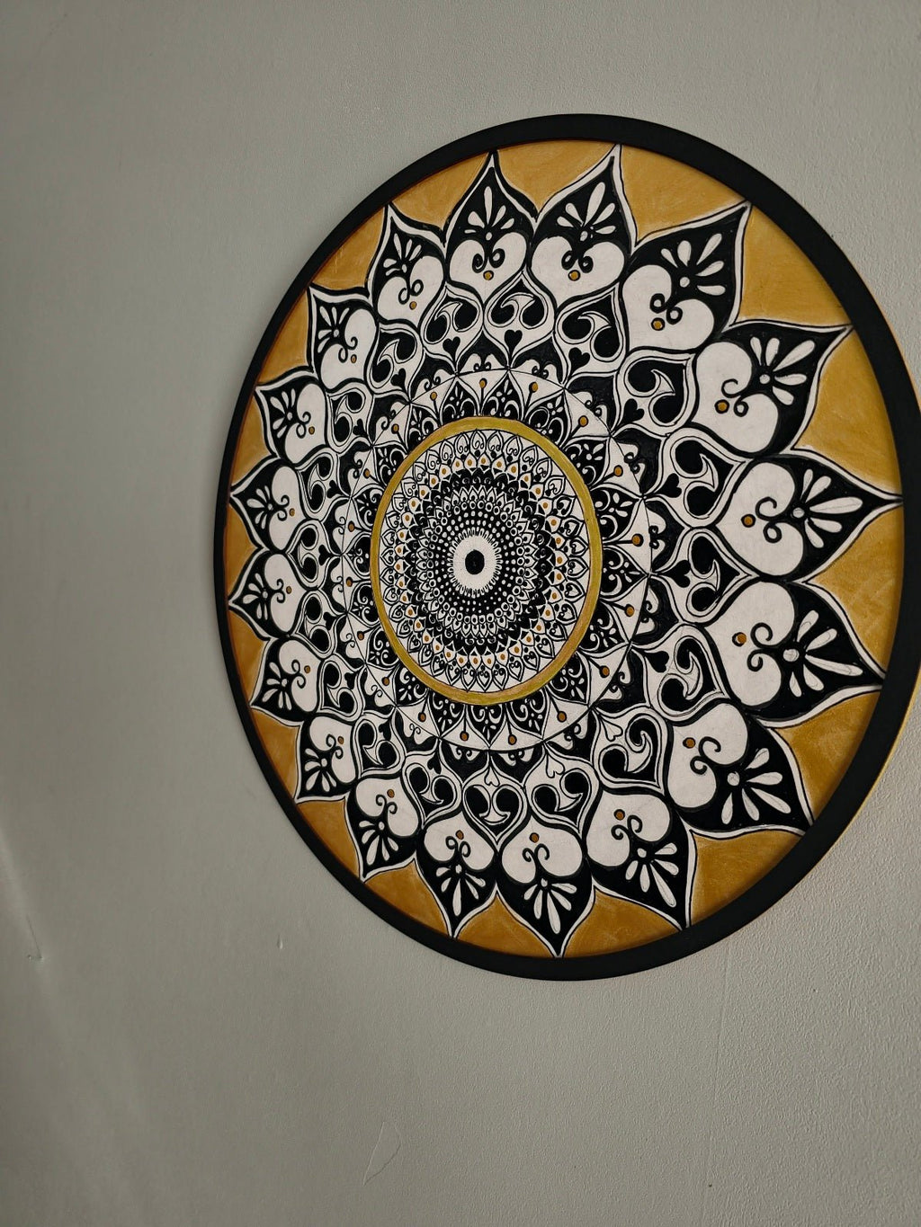 "Divine Circles: Flourish Hand Drawn Mandala" Paintings