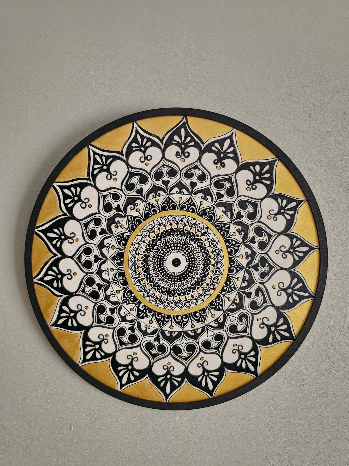 "Divine Circles: Flourish Hand Drawn Mandala" Paintings
