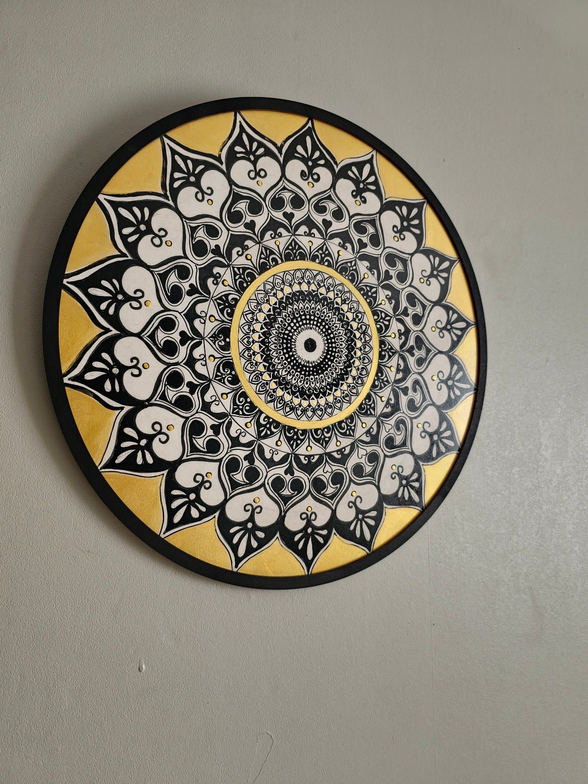"Divine Circles: Flourish Hand Drawn Mandala" Paintings